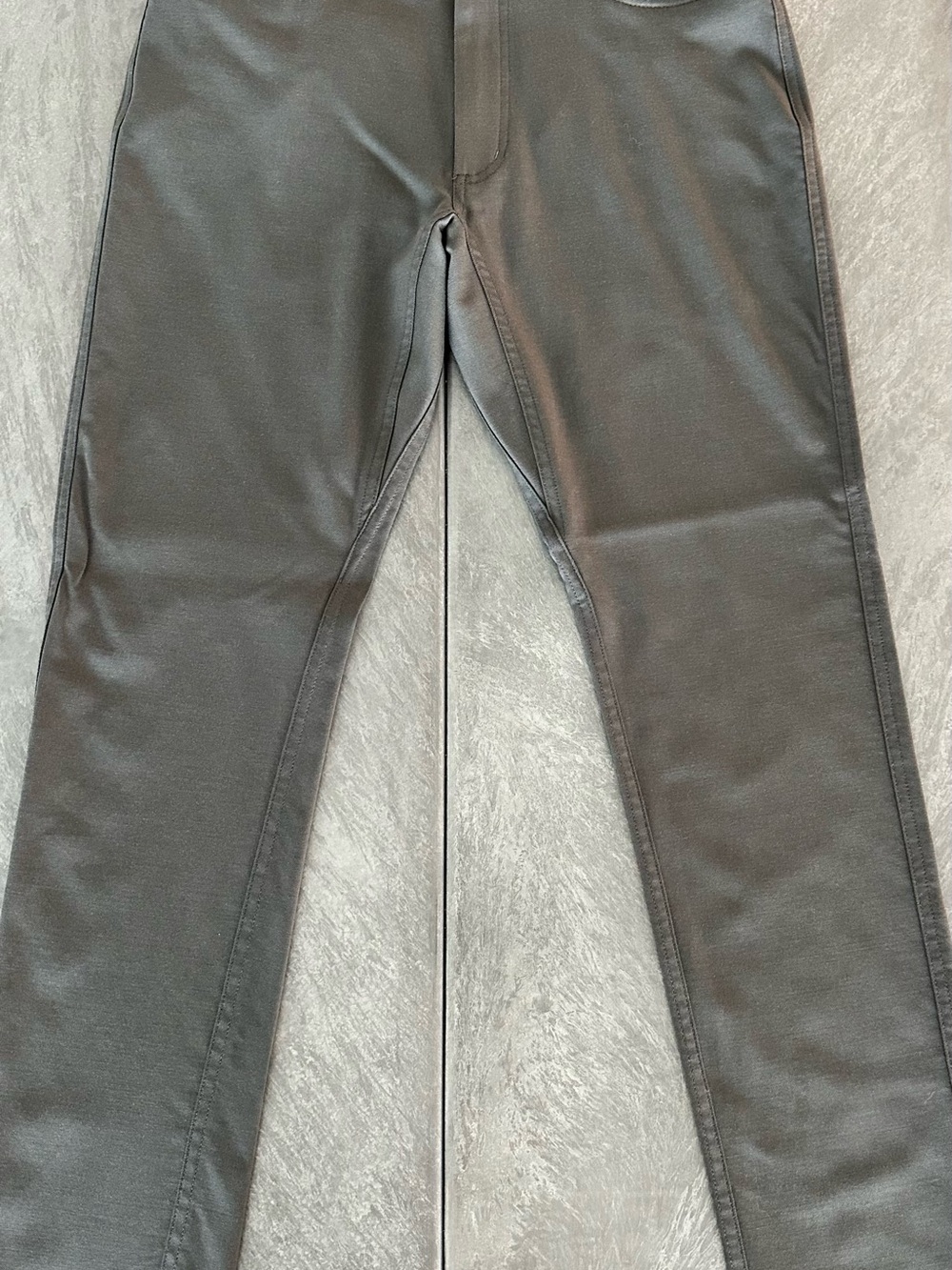 Unbound Merino Men's Slim Wool Travel Pant in Charcoal